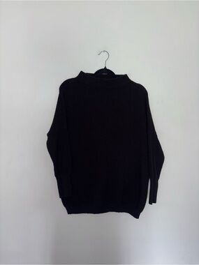 Devoted | Black Ottoman Sweater